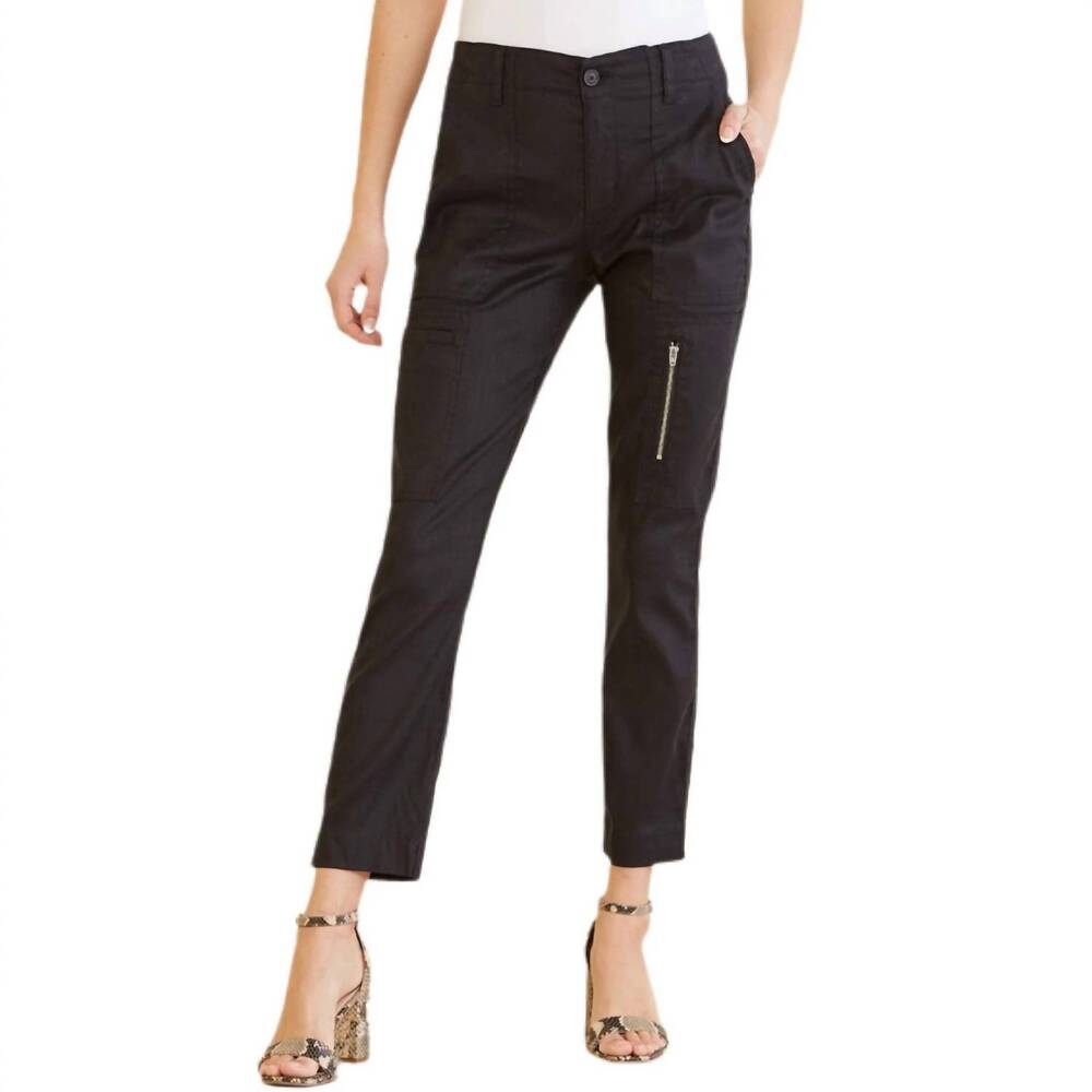 NEW LEVEL99 ella utility pants in black